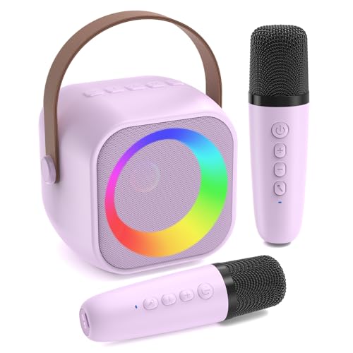 Jeefu Karaoke Machine for Kids, Toys for 3-12 Years Old