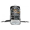 Lowepro ProTactic BP 450 AW 2 Pro 25L Comfortable Recycled and Solution-Dyed Fabrics Modular Backpack with CradleFit Pocket, All Weather Cover, and Utility Waist Belt (Black)