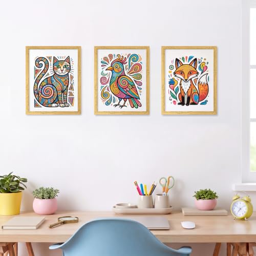 Image of LaVie Home 8x10 Picture Frame for Wall Display, 8x10 Bronze Picture Frame with HD Plexiglas, 8 x 10 Poster Frame 1 Pack, Display Frame for Vertical or Horizontal, Classic Collection