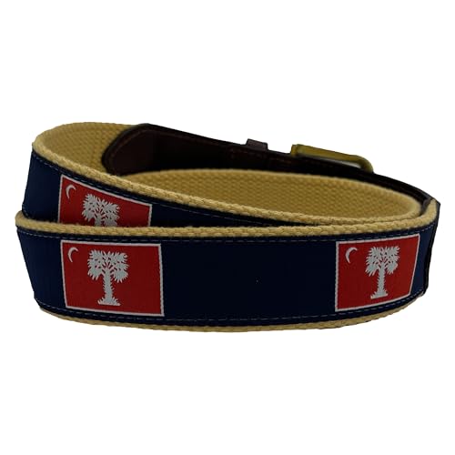 Officially Licensed Big Red Khaki Canvas Ribbon