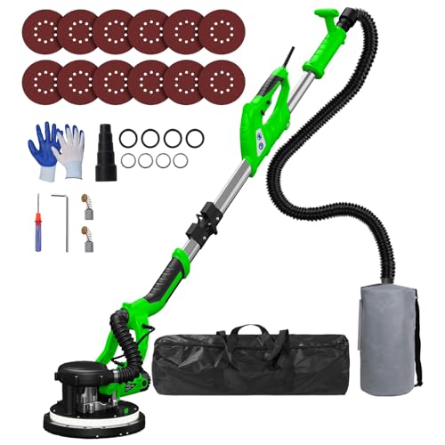 Drywall Sander with Vacuum Dust Collector and LED Light