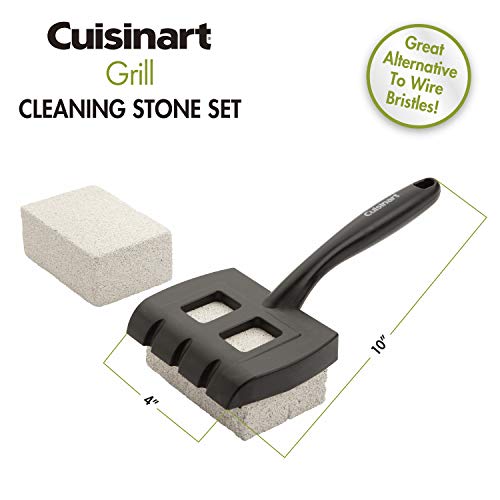 Cuisinart Cck-210 Stone Grill Cleaning Brush, White/Black #TOP2