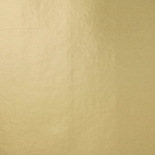 Jillson Roberts R915 6-Roll Count All-Occasion Matte Finish Gift Wrap Available in 22 Solid Colors, Gold Metallic