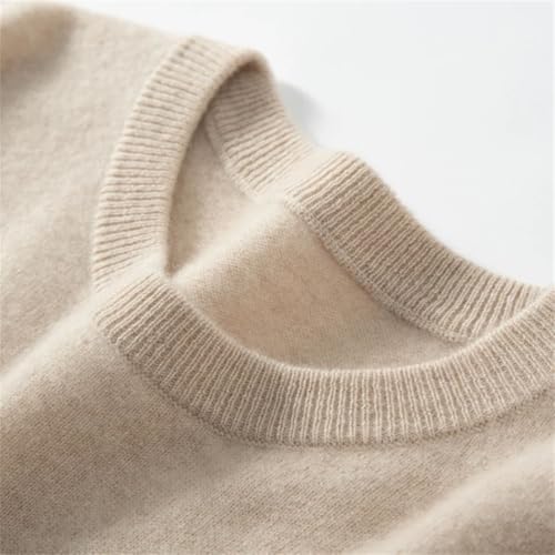 Hamthuit Men Crew Neck Long Sleeve Sweater Men Round Neck Casual Soft Warm Sweater Knitted Pullovers Jumper3