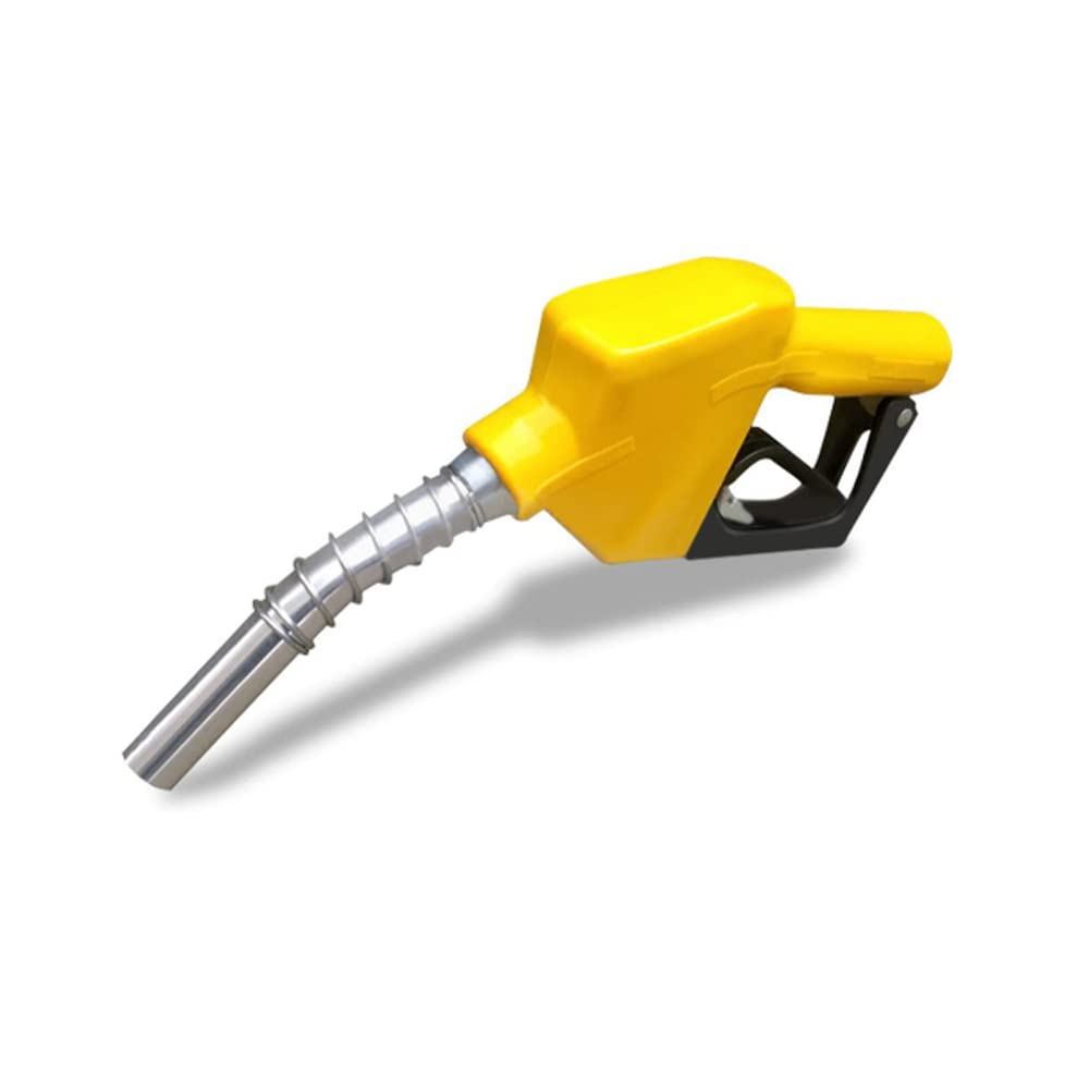 25 cm Pistola di Consegna del Carburante Benzina Diesel Ugello Dispenser Auto-Off Flusso ¾" Colore Rosso