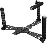 Ivation DSLR Rig Shoulder Mount Movie Kit for DV Cameras & For Nikon D750/D7200/D3300/D5300/D3200/D7100/D3/D3S/D3X/D40/D50/D60/D70S/D80/D90/D700/D300/D300S/D7000/D90/D5100 and Most Digital SLR Cameras