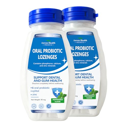 Oral Probiotics Lozenges, Bad Breath Treatment for Adults, 180