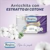 Regina Sensation - 42 Rotoli di Carta Igienica, 160 Soffici Strappi a 3 Veli, Morbida e Resistente, Con Estratto Naturale di Cotone, 60% Plastica Riciclata