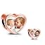 Double Love-Rose Gold Plated Silver-No Photo