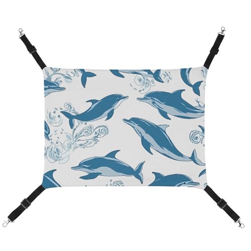 Hamac pour chat doux et respirant avec attaches solides réglables