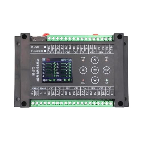 Module d'acquisition température RS485 type K pour contrôle 6 zones