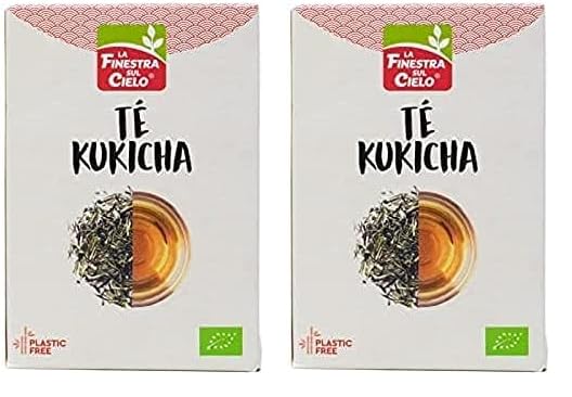 La Finestra Sul Cielo, Té Kukicha de Tres Años - 70g (Paquete de 2)