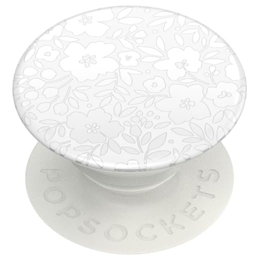 PopSockets Adhesive Phone Grip, Holder- Blanc Fresh