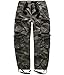 Price comparison product image Surplus Raw Vintage Airborne Mens Cargo Trousers, blackcamo, 3XL