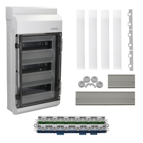 Hensel KV3536 3-reihig 36TE KV-Sicherungskasten Aufputz Automatengehäuse IP 54