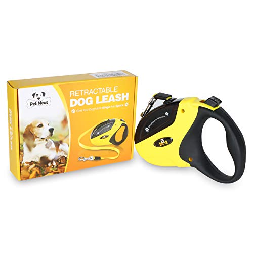 image for Pet Neat Retractable Dog Leash with Break and Lock Button - Free eBook