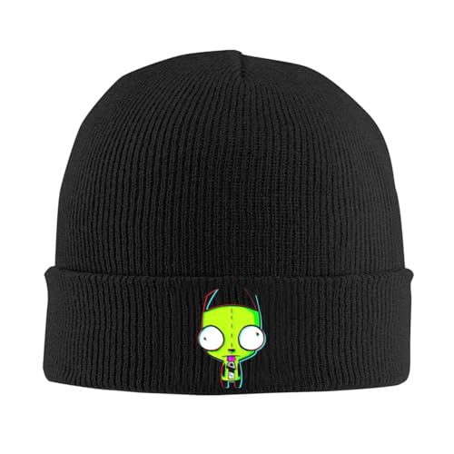 Casquette Skullies Zim Invader : le bonnet en tricot chaud idéal contre le froid