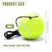 yotutun Tennisball mit Schnur, 4 Stück Tennistrainer Gummiband Tennistraining Elastisch Tennis Trainingsball Rebound Ball für Kinder Erwachsene Anfänger Solotraining