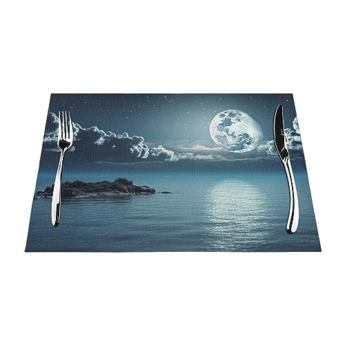 Sets de table salle à manger antidérapants pour cuisine hôtel maison