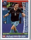 2021 Panini Stickers: Road to FIFA World Cup Qatar 2022#59 Michael Gregoritsch Austria Soccer Mini Sticker Trading Card