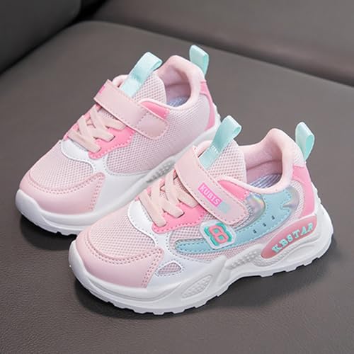 IWIHMIV Girls Sneakers Boys Walking Shoes Non Slip Lightweight Breathable Casual Athletic Running Shoes for Toddler3