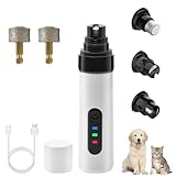 bergxperten KELENO TrimNox Pro – Der leise Krallenschleifer für stressfreie Pflege Professionell Einfach zu bedienen Große Mittelgroße Kleine Hunde Elektrischer Krallenschneider