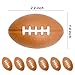 MIDELONG Mini Foam Footballs Stress Ball, Foam Sports Ball for Stress Relief, Football Party Holidays Decoration, School Carnival Reward, Party Bag Gift Fillers, 6 Pack