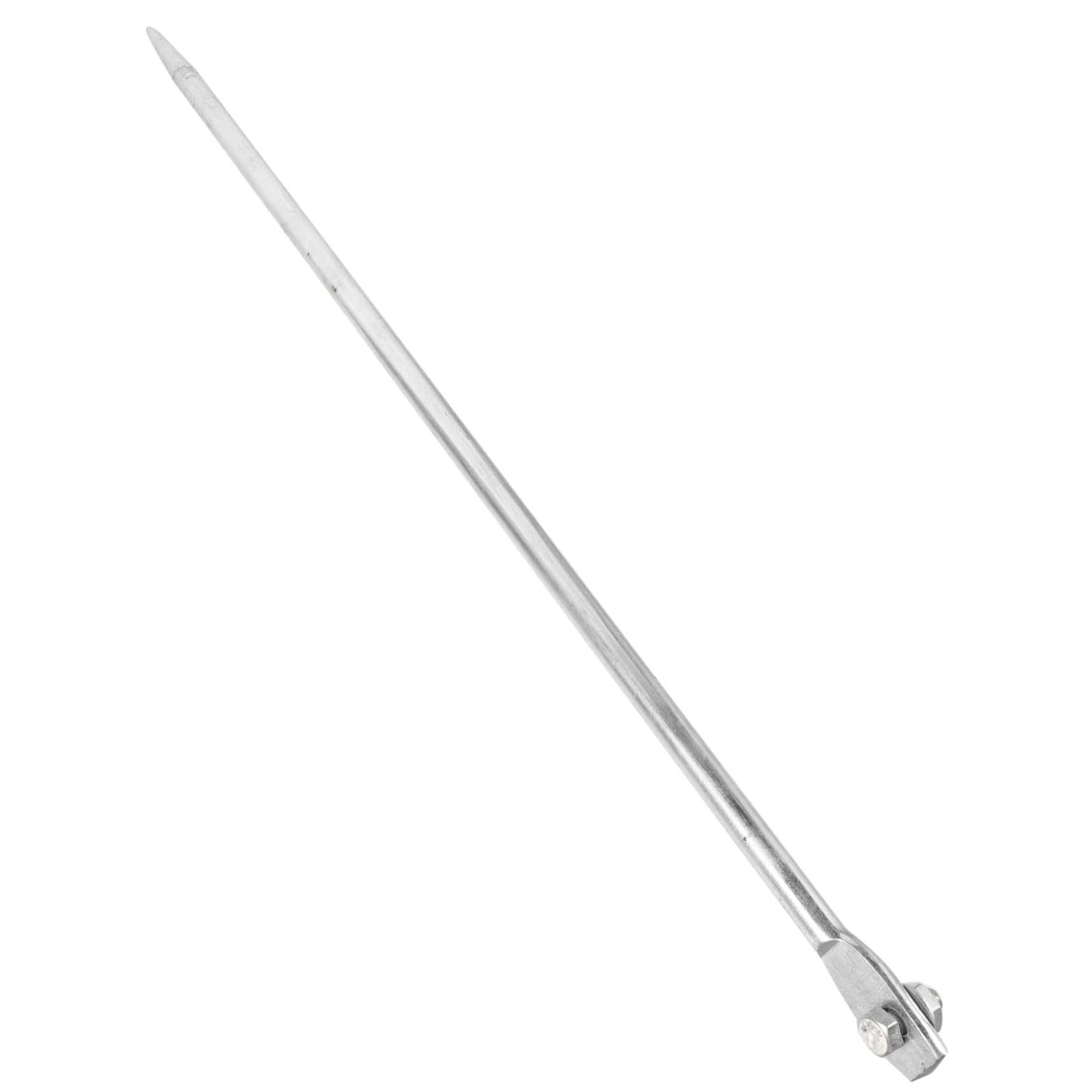 Holibanna Tige De Mise Terre Fer Galvanisé Piquet Pour Câblage Électrique Accessoire De Fixation Et Protection La Foudre Pour Installations Extérieures