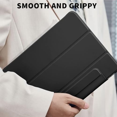 Image of LIRAMARK Case for Apple iPad Pro 11 inch 2022 /2021 /2020 4th /3rd Generation, Powerful Magnetic Case, Slim Trifold Stand, Supports Pencil Pro and Pencil (USB-C), Rebound Series - Black