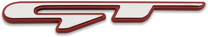 ABS GT Line Logo Car Emblem Auto Grand Tourer Badge 3D Premium Sticker Racing Sport Decal Replacement Red