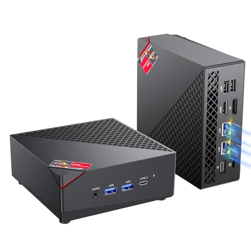 KAMRUI Mini PC with AMD Ryzen7 5800U 8C/16T Processor Up to 4.4Gh...