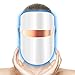 WeChip LED Maske Gesicht Lichttherapie [Faltenentferner] [Anti Akne] [Hautstraffung] LED Face Mask Light Therapy unbegrenzte Zeiten für die Hautbehandlung, individuell Rot Blau Orange Licht
