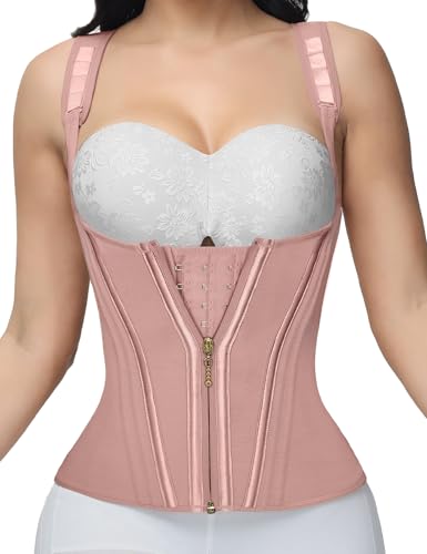 Image of SHAPSHE Waist Trainer for Women, Tummy Control Sports Girdle, Workout Body Shaper with Adjustable Shoulder Strap
