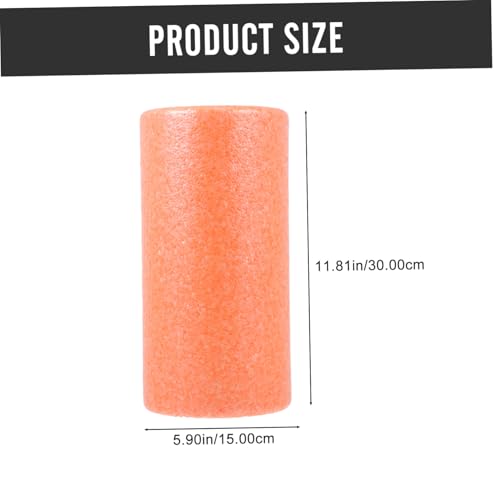 Yoga Muscle Roller Foam Massage Stick 30x15cm Epp Material Naranja para Relajación Muscular Fitness Terapia en Casa miniatura 2