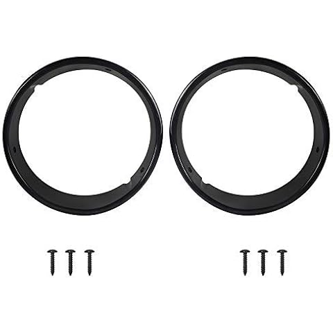 u-Box Jeep Wrangler Headlight Bezels Cover