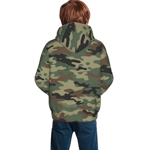 Boys and Girls Soft Long Sleeve Hoodie Funny Pullover Sweatshirt with Pockets2