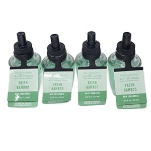 Fresh Bamboo Wallflower Home Fragrance Refills – 4 Pack