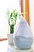Crane Teardrop Ultrasonic Cool Mist Baby Humidifier for Nursery, Essential Oil Diffuser, Adjustable Settings, Auto Shut-Off, Grey, 0.5 Gallon