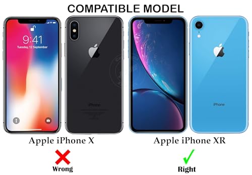 Image of Jkobi Lifetime Anti-Yellow MagSafe Compatible Clear Back Cover Case for Apple iPhone XR (Sleek Hard Crystal | Shockproof and Camera Protection)