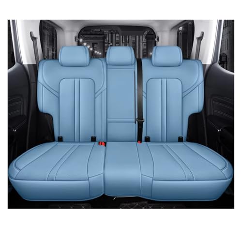 Housses de siège pour Prado 120 : protection complète haut de gamme en textile bleu