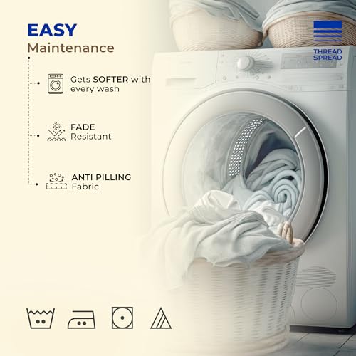 THREAD SPREAD 100% Egyptian Cotton King Size Sheet - Luxury 600 Thread Count King Size Egyptian Cotton Sheet Set (4 PC, Light Blue), Sateen, Cooling Hotel Quality Bedsheets, Fits up to 18" Mattress by THREAD SPREAD - Image 6