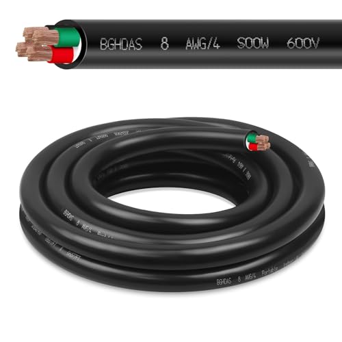 Bghdas 6ft SOOW 8/4 Power Cable