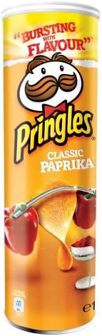 PRINGLES potato chips - Classic Paprika - 1 can /190g
