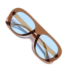 C3 Transparent Brown Frame/Blue Lenses