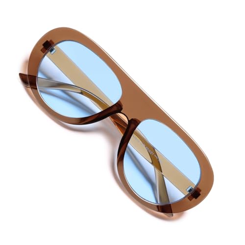 Image of VANLINKER Oversized Retro Aviator Sunglasses for Women Men Chic 70s Vintage Style Trendy 2026 Chunky Sun Glasses VL9865