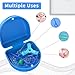 ARGOMAX Aligner Case, Retainer Case, Braces Box, 1 Piece Orthodontic Box, BLUE.