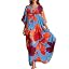 Tropical Orange Floral Print