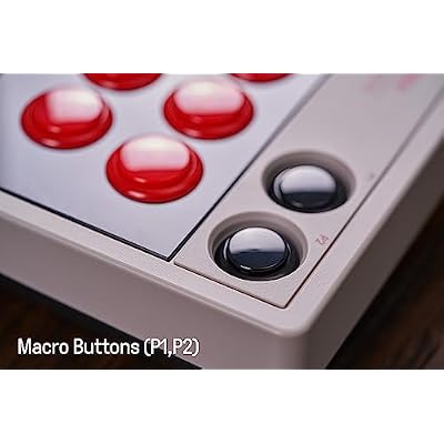 8Bitdo Arcade Stick for Switch & Windows و Arcade Fight Stick Support Wireless Bluetooth و 2.4G Receiver و Wired Connection
