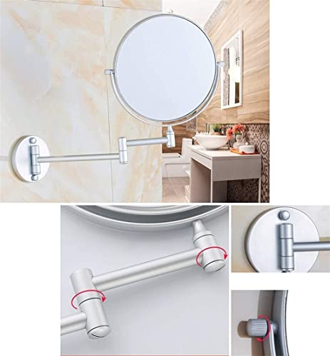 Miroir de maquillage mural pivotant de 8 pouces pour éviter les angles morts - 6