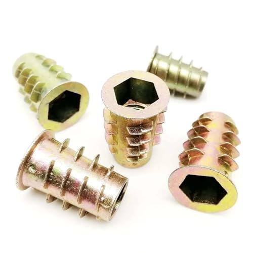 Écrous hexagonaux M6x20 à empreinte Allen pour un vissage antidérapant